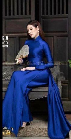 Brand New High Quality Vietnamese Ao Dai.  Free Fast Priority shipping (1-3 days delivery) via USPS. Size Bust/Chest    Waist S32in/81cm28in/71cm M34in/86cm29in/74cm L35in/89cm30in/76cm XL38in/97cm32in/81cm 2XL40in/102cm35in/89cm 3XL42in/107cm37in/94cm 4XL43in/109cm38in/97cm 5XL45in/114cm40in/102cm 6XL46in/117cm41in/104cm Ao Dai Length is 58in/147cm Pants Length is 44in/112cm Please note:  Almost all Ao Dai have some sewing Chalk Marks because these are Brand New, unwashed Ao Dai.  Gently hand w Ao Dai Vietnamese, Optical Illusion Dress, Vietnamese Ao Dai, Vietnam Dress, Desi Wedding Dresses, Vietnamese Dress, Color Pants, Illusion Dress, Kinds Of Clothes