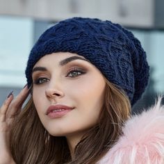 "Alpaca hat Gray wool hat women Chunky knit slouchy beanie Winter tam hat Chunky knit alpaca Hat takes a good shape, does not sag. Season: Fall / Winter / Spring Lining - inner microfleece hat Composition: blend alpaca wool One size: from 7 to 7 3/8 US size - 21,5 \"- 23,5\", (S-M-L international - 55-59 cm) Color: different is available. Please select from the drop down menu. Care instructions: Hand wash, dry flat. Made and packed in smoke-free house" Acrylic Beanie Bonnet For Winter, Knitted Winter Bonnet Cap, Warm Fall Bonnet, Acrylic Beanie For Winter, One Size, One Size Acrylic Beanie For Winter, Acrylic Winter Beanie One Size, Acrylic Winter Beanie, Soft Knit Bonnet Cap, Winter Yarn Bonnet Cap