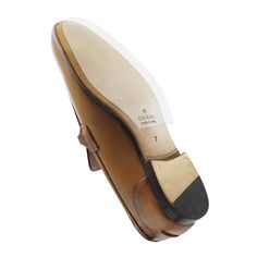 Keep your Gucci loafers looking flawless without sacrificing their iconic style or elegant feel with Sole Guard. We offer precisely cut, invisible protectors that shield your leather soles from everyday wear and tear. With these easy-to-use guards, you can enjoy confident walks and extend the lifespan of your luxurious footwear. Invisible Shield: Transparent material blends seamlessly with your shoe soles and maintains the aesthetics of your loafers. Confident Wear: Gucci Loafers Sole Guard is d Slip-resistant Round Toe Business Loafers, Leather Loafers With Slip-resistant Round Toe, Classic Slip-ons With Flat Heel And Removable Insole, Classic Slip-ons With Removable Insole And Flat Heel, Slip-resistant Leather Loafers With Round Toe, Leather Slip-resistant Closed Toe Loafers, Slip-resistant Leather Loafers With Closed Toe, Slip-resistant Leather Closed Toe Loafers, Classic Slip-resistant Slip-ons For Business