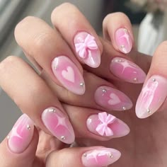 Super Cute And Stylish Ships In 5-10 Business Days Uñas Cute, Preppy Nails, Birthday Nail Designs, Birthday Nail, Nagellack Trends, Wow Nails, Cute Simple Nails, Girly Acrylic, Fake Nails With Glue