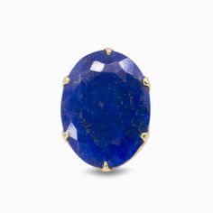 Lapis Lazuli Ring Electric Blue Color, Lapis Lazuli Ring, Lapis Lazuli Stone, Negative Thoughts, Lapis Lazuli, Gold Vermeil, 3 Weeks, Electric Blue, Hand Crafted