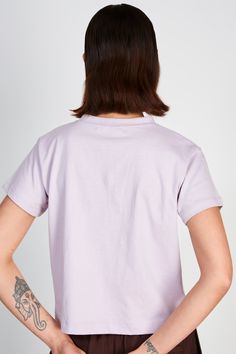 - Measurements: 1. Chest: 47cm, 2. Length: 51cm- Materials: 100% cotton- Thickness: Moderate- Sheerness: None- Stretch: Low- Lining: None- Care: Gentle wash cold and dry in shade Boxy Fit Organic Cotton T-shirt With Crew Neck, Cotton Graphic Cropped T-shirt With Crew Neck, Cotton Graphic Tee Cropped T-shirt With Crew Neck, Graphic Cotton Cropped T-shirt With Crew Neck, Graphic Print Crew Neck Cropped T-shirt, Cotton Crew Neck Cropped T-shirt With Graphic Print, Organic Cotton Boxy Fit T-shirt With Crew Neck, Relaxed Fit Cropped T-shirt With Screen Print Crew Neck, Everyday Cotton Cropped T-shirt With Crew Neck