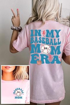 In My Baseball Mom Era Front And Back Graphic T Shirts.Unisex Crew Neck Short Sleeve Tees.Crafted from premium materials, tailored to your lifestyle, ensuring a comfortable fit for any occasion.Family Group Uniforms Birthday Party Gift Concert Festival Events.High Quality Direct To Film Printed Graphic Design.100%COTTON,HEATHER(52%COTTON,48%POLY),ATH.HEATHER,BLACK HEATHER(90%COTTON,10%POLY)NICARAGUAMade In: Nicaragua Mom Beauty, Mom Era, Concert Festival, Film Prints, Graphic Tee Design, Birthday Party Gift, Graphic Design Print, Baseball Mom, Skirt Leggings