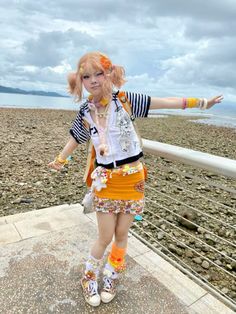 Shinora Fashion, Decora Gyaru, Decora Kei Fashion, Harajuku Outfit, Decora Harajuku, Hairstyle Hacks, Best Hairstyles For Women, Kei Fashion, Harajuku Outfits