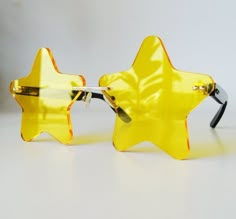 Star Glasses, Rave Party, Club Kids, نظارات شمسية, Mellow Yellow, Mode Inspiration, Character Outfits, Party Accessories, Dream Clothes