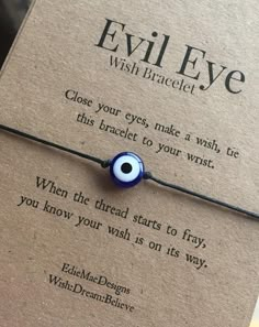 Black Evil Eye Bracelet Ideas, Good Things Are Coming Evil Eye, Quotes About Bracelets, Quotes For Bracelets, Evil Eye Bracelet Ideas, Evil Eye Diy, Evil Eye Quotes, Evil Eye Jewelry Bracelet, Evil Bracelet