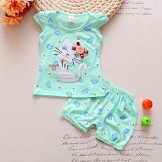 Cute Cotton Sets With Cartoon Print, Cute Cotton Cartoon Print Sets, Cotton Cartoon Print Tops For Bedtime, Cute Green Cotton Sleepwear, Fitted Cotton Cartoon Print Sets, Cotton Tops With Cartoon Print For Bedtime, Fitted Cute Cotton Sets, Green Cotton Sets With Cartoon Print, Green Cartoon Print Sets For Spring