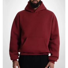 Straight Outta Cotton Nwt Fleece Lined Unisex Hoodie Maroon Small Fleece Lined Thick Hoodie, Maroon Color With Hood And Kangaroo Pocket, Unisex Sizing Size: Small Condition: New With Tags Brand: Straight Outta Cotton Red Fleece Sweats For Streetwear, Red Fleece Long-sleeve Hoodie, Red Cotton Sweats For Winter, Red Athleisure Sweats For Streetwear, Red Fleece Sweatshirt With Drawstring Hood, Red Fleece Hoodie With Double-lined Hood, Red Winter Sweatshirt With Kangaroo Pocket, Red Sweats With Ribbed Cuffs For Fall, Red Relaxed Fit Sweatshirt For Winter