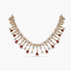 Blossom CZ Grand Silver Necklace Length Necklace, Floral Necklace, 925 Silver Jewelry, Cz Stone, Gold Plating, Silk Saree, Evening Dress, Your Special, Special Day