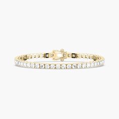 Enhance your style with a 4 Prong MiaDonna Lab Grown Diamond Tennis Bracelet, available in 14K white, yellow, and rose gold options. Each stunning bracelet features a continuous row of brilliant grown diamonds, expertly set to sparkle effortlessly on your wrist. Whether you prefer the classic appeal of white gold, the warmth of yellow gold, or the romantic charm of rose gold, this versatile piece adds a touch of sophistication to any ensemble. **Shown above with 5.0ctw lab-grown diamonds. Diamond Tennis Bracelet, Continuous Line, Tennis Bracelet Diamond, Easy Gifts, Tennis Bracelet, Lab Diamonds, Prong Setting, Lab Grown, Lab Grown Diamonds