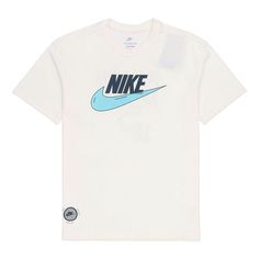 Nike Nsw Tee M2z Purpose Casual Sports Breathable Alphabet Printing Short Sleeve White DJ1340-901 (Men's) Devin Booker, Alphabet Print, Nike Outfits, Casual T Shirt, Healthy Drinks, Casual T Shirts, Printed Shorts, Alphabet, Nike