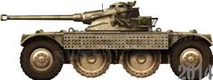 Panhard EBR-11 desert - pin by Paolo Marzioli Isu 152, M18 Hellcat, M26 Pershing, Dragon Wagon, Panzer Ii, Tanks Modern, Panzer Iii, Panzer Iv