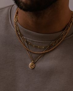 Handmade Atlas piece made from 18k gold filled chain links and crafted to be the perfect layering piece 19" (48cm) chain, adjustable by design 18k gold filled 100x more gold than gold plated Highly tarnish/fade resistant Handmade to order Everyday Gold Figaro Chain Necklace, Gold Figaro Chain Necklace For Everyday, Everyday Gold Plated Coin Necklace With Adjustable Chain, Gold Plated Figaro Chain Necklace For Layering, 14k Gold Filled Chain Link Necklace With Adjustable Chain, Everyday Adjustable Gold Plated Coin Necklace, Gold Coin Necklace With Adjustable Chain For Everyday, Minimalist Gold Plated Charm Necklace With Figaro Chain, Adjustable Gold Chain Necklace For Everyday