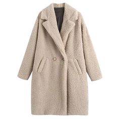 Brand Name: AachoaeCraft\Technics: Natural ColorMaterial: Lamb FurStyle: CasualStyle: Thick Warm FurOrigin: CN(Origin)Season: WinterOuterwear Type: Fur Faux FurType: Wide-waistedGender: WOMENClothing Length: LongDecoration: ButtonCollar: Turn-down CollarAge: Ages 18-35 Years OldClosure Type: Double BreastedSleeve Length(cm): FullModel Number: ZX4645Item: Women coatsStyle: Casual / Fashion / ChicPattern: Solid color coatType: Fleece long teddy coatFeature: Lamb fur coatPackage: 1* Coat womenSuppo Long Teddy Coat, Beige Wool Coat, Warm Coats, Long Faux Fur Coat, Womens Faux Fur Coat, Fur Coats Women, Teddy Coat, Coat Women, Warm Coat