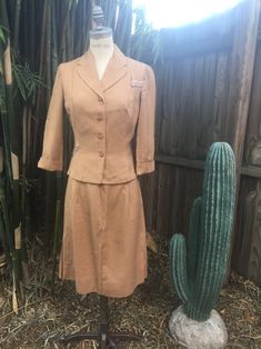 Linen Wardrobe, Rhinestone Jacket, Vintage Shirt Dress, Vintage Coquette, Womens Suits, Tailored Suit, Vintage Clothes Women, Vintage Suits, Sofia Coppola