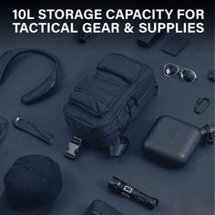 an assortment of gadgets and accessories are shown in this advert for the company