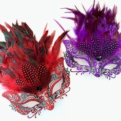 Red Feather masquerade mask women fox deaign sparkling glitter for parties weddings S H I P P I N G - Processed same day or within 24 hours. 1-2 day guaranteed delivery services offered, add items to cart and click on shipping tab for rates. Pls leave a check out note with your need date & contact number (especially for expedited and custom orders) Msg for delivery time frames (Include your state/country). I N C L U D E D Mask comes with matching ribbons. S I Z E Fits adults. Detailed dimensions Red Masquerade Mask For Mardi Gras Party, Red Party Masks For Mardi Gras, Elegant Red Masquerade Mask For Party, Red Masquerade Mask For Halloween Party, Red Halloween Party Masquerade Mask, Red Eye Masks For Party, Red Eye Mask For Party, Red Masquerade Mask For Mardi Gras, Red Eye Mask As Gift