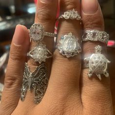 Hi As You Can See I’m Selling Silver 925 Brand New Coming From Taxco De Alarcon Mexico. I Have A Variety Of Jewelry Please Do Not Hesitate To Ask Questions . Silver Ring Stack, Mexican Silver Jewelry, 925 Jewelry, Stacking Rings, Womens Jewelry Rings, 925 Silver, Silver Jewelry, Silver Rings, Gems