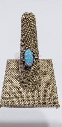 *Sterling Silver *lab created opal *Sterling Silver *Free Shipping *Jewelry ship in gift box *Handcrafted In USA Cabochons may vary in color Ring size: I can make any ring size you need, from size 6 to 9 1/2 . I also do any size of ring Just let me know in comments section or contact me. Thank You For Your Looking ,And Check Out More Items In My Etsy Shop For More Great Deals, Also We Add More Jewelry To Etsy Shop Regularly https://www.etsy.com/shop/ABQdesign Sterling Silver Oval Opal Cabochon Ring, Oval Cabochon Opal Ring In Sterling Silver, Handmade Oval Opal Ring In Sterling Silver, Handmade Oval Sterling Silver Opal Ring, Sterling Silver Oval Cabochon Opal Ring, Silver Oval Opal Ring, Silver Opal Ring With Oval Cabochon, Adjustable Oval Opal Ring For Gifts, Ethiopian Opal Oval Rings As Gifts