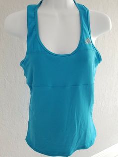 adidas Cross Tank Top Women's EC3668 SHOCK CYAN Size Small . Condition is New with tags. Shipped with USPS First Class Package. Casual Summer Adidas Activewear, Summer Casual Adidas Activewear, Casual Adidas Tops For Training, Casual Adidas Logo Tops For Training, Adidas Logo Workout Tops For Spring, Adidas Logo Tops For Spring Workout, Casual Adidas Breathable Activewear, Summer Workout Activewear With Three Stripes, Adidas Casual Tops For Training