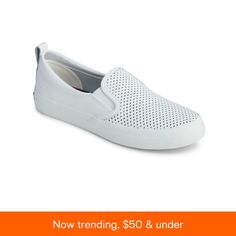 in stock Sperry Women's, On Sneakers, Sneakers Online, Slip On Sneakers, Sneakers White, Sperrys, Slip On Sneaker, Womens Sneakers, Pick Up