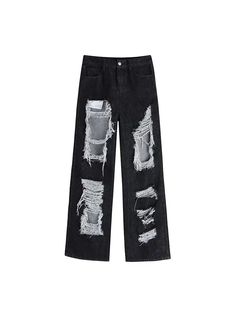 𝔇𝔢𝔱𝔞𝔦𝔩𝔰: Style: Y2k, Vintage, Streetwear Material: Denim Made to be lived in, these pants feature stylish ripped details, a relaxed fit, and lightweight denim that keeps you cool when temperatures rise. Enjoy free shipping with a purchase of over 80$ Model wears m with 5'5, 108 lb SIZE LENGTH WAIST HIPS 41 in 24 in 37 inM 41 in 26 in 39 inL 41 in 28 in 40 inXL 42 in 29 in 42 inItem measured by hands may have 1-2 in differences.SIZE LENGTH WAIST HIPS 103 cm 62 cm 94 cmM 104 cm 66 cm 98 cmL 105... Ripped Denim Pants, Design Jeans, Women Street, Grunge Punk, Ripped Denim, Formal Looks, Vintage Streetwear, Swimsuit Tops, Moda Fashion