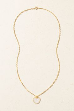 Yvonne Léon's necklace will make a thoughtful gift for one close to your heart. Made from 18-karat gold, it's strung with a single pendant that's studded with 0.56-carats of gray diamonds. The twisted border draws the eye to the sparkling stones. 14k Gold Single Strand Chain Necklace, Luxury Heart Pendant Necklace With Delicate Chain, Delicate Chain Yellow Gold Diamond Necklace, Yellow Gold-plated Diamond Necklace With Delicate Chain, Delicate Yellow Gold-plated Diamond Necklace, Gold-plated Yellow Gold Diamond Necklace With Delicate Chain, Gold Necklace With Delicate Chain In Fine Jewelry Style, Yellow Gold Initial Necklace With Cable Chain As Gift, Yellow Gold Plated Diamond Necklace With Delicate Chain