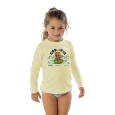 The Toddler Solar Long Sleeve is for adventure or daily wear. Offers sun protection and cooling performance qualities while kids are swimming at the pool or the beach, playing sports, riding bikes, and more. In colder weather, it’s an excellent base layer for wicking and warmth without adding bulk. Plus, wearing a UPF 50+ Shirt means less chemical sunscreen on children's skin and in the pool. Cheetah Shorts, Riding Bikes, Daniel Tiger, Swim Shirt, Chemical Sunscreen, Playing Sports, Swim Shirts, Toddler Boy Outfits, Hem Style