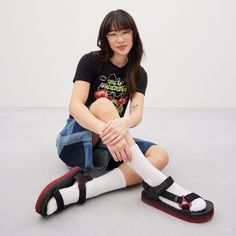 Now this is a step forward: the Coachtopia Strappy Sandal is a sporty design with a chunky Sugarcane EVA sole made from at least 40% renewable bio-based materials. | Coachtopia Strappy Sandal Size 47 - Black/oxblood Multi Comfortable Sport Sandals With Cushioned Footbed For Streetwear, Casual Sport Sandals With Cushioned Footbed, Functional Round Toe Sandals For Streetwear, Functional Sport Sandals With Round Toe For Streetwear, Sporty Low-top Sport Sandals For Spring, Casual Low-top Sandals With Textured Footbed, Casual Sport Sandals For Spring Streetwear, Textured Footbed Sport Sandals For Streetwear, Spring Low-top Sport Sandals For Streetwear