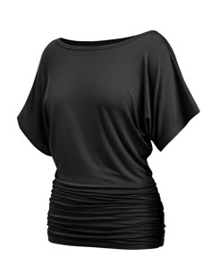 PRICES MAY VARY. 【Comfortable Material】- Made of advanced 93%rayon 7%spandex:Modal, this basic short sleeve shirts for women is crafted from soft and comfortable fabric.Womens tops casual offers a soft-touch feel, breathability, lightweight, and is skin-friendly. 【Summer Shirts Feature】- The summer shirts for women features bat sleeve, ruched tops, solid color, boat neck, dolman short sleeve, cute summer tops,sides elastic shirring, loose fit, giving you a charming and trendy looking when you we Boat Neck Tops For Women, Dolman Top Outfit, Women’s Tops, Summer Shirts For Women, Womens Tops Casual, Elastic Shirring, Dolman Dress, Cute Summer Tops, Black Shirts Women