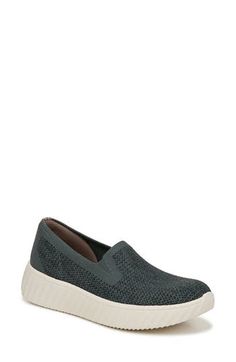 A knit upper adds contemporary appeal to a slip-on sneaker grounded by a cushioned footbed and chunky platform sole. 1 1/2" heel; 1 1/4" platform Slip-on style with elastic gore insets Cushioned footbed with arch support Treated with antimicrobial technology to keep you feeling fresh and dry Textile upper and lining/synthetic sole Imported Comfortable Low-top Slip-on Sneakers With Woven Sole, Comfortable Synthetic Platform Slip-ons, Casual Platform Slip-ons For Fall, Casual Fall Platform Slip-ons, Sporty Slip-ons With Textured Footbed, Sporty Slip-on Sneakers With Lug Sole, Synthetic Slip-on Sneakers With Lug Sole, Comfortable Slip-on Platform Sneakers, Comfortable Platform Slip-ons