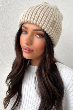 Keep your head looking good and feeling even better with the Luna Beanie! This warm and fuzzy beanie is made from a thick knit material and features a foldable brim for a perfect fit no matter the occasion. And don't forget the stylish Thatssofetch detail on the front! Rug up and pair her with your fave jeans and a cozy jumper for the perfect winter look! Fuzzy Beanie, Cozy Jumper, Cute Winter Hats, Beanies For Women, Winter Arc, Winter Knit Hats, Winter Outerwear, Ear Warmer, Winter Beanie