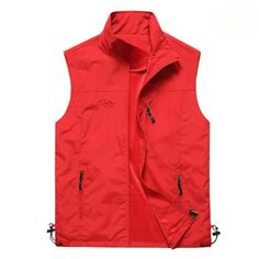 Introducing the perfect addition to your spring outdoor wardrobe is the Men's Outdoor Vests Spring Multi-Pockets. Crafted from premium polyester, this vest is designed to keep you comfortable and protected from the elements, no matter what your adventure has in store. With its waterproof coating, you'll stay dry even in the wettest of weather. Features: Material: Polyester Feature: waterproof Size Chart: Size Clothes Length Bust M 66 110 L 67.5 114 XL 69 118 2XL 70.5 122 3XL 72 126 4XL 73.5 130 Package Includes: 1 x Vest Sleeveless Hiking Vest Outerwear, Sleeveless Hiking Vest, Sleeveless Outerwear With Multiple Pockets For Outdoor Activities, Sleeveless Vest With Pockets For Outdoor, Spring Outdoor Nylon Vest, Sleeveless Outdoor Vest With Multiple Pockets, Sleeveless Vest With Side Pockets For Outdoor Activities, Outdoor Vest With Pockets, Windproof Sleeveless Outdoor Outerwear