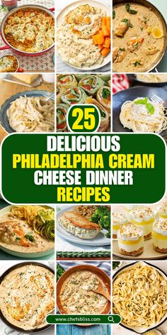 25 delicious philadelphia cream cheese dinner recipes