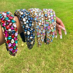 Assorted Bling Headbands Bling Headbands, Floral Tie, Coco, Bangles, Hair Accessories, Womens Sizes, Fast Delivery, Women Accessories, Hair