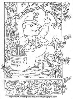 Mother's Day Printable Hidden Picture Puzzle/Coloring Page | Mother's ...