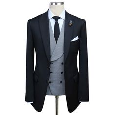 Grey Vest Men, Suit Vest Outfits, Grey Suit Vest, Vest Outfit Women, Grey Waistcoat, Official Wear, Gray Vest, Suit Pin, Half Jacket