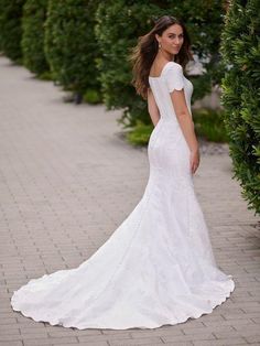 Modest Wedding Dresses Mermaid, Modest Wedding Dress Mermaid, Wedding Dresses Modest, Modest Wedding Dress, Wedding Dresses Mermaid, Dresses Mermaid, Modest Wedding, Dresses Modest, Modest Wedding Dresses