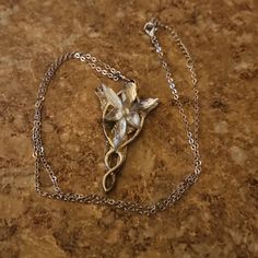 Elven Star Necklace Lord Or The Rings Star Jewelry Necklace, Elven Jewelry Necklaces, Elven Circlet, Elven Ring, Star Necklace, Wedding Necklace, Ring Necklace, Womens Jewelry Necklace, Jewelry Necklaces