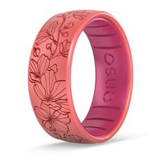 Enso Rings Women, Enso Rings, Cherry Blossom Ring, Triangle Ring, Silicone Ring, Silicone Rings, Jewelry Style, Pink Ring, Surfer Girl