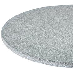 a round table with silver glitter on the top and white backgrouds, isolated against a white background