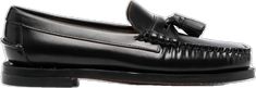 Leather Loafers, Tassels, Loafers, Leather, Black