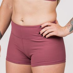 These Booty Shorts are all the rage! Spandex athletic shorts that move with you - not against you. Our Rusty Shorts, a pair of our classic solid color booty shorts, are a must-have for every woman that is serious about her fitness journey. Savage Classic Booty Shorts are custom-made with a perfect blend of nylon and spandex. These dusty rose shorts feature 4-way stretch performance fabrics. They're soft, comfortable, squat proof, and stay in place so you can achieve full range of motion in and o Squat Proof, Range Of Motion, Athletic Shorts, Fitness Journey, Dusty Rose, Every Woman, Workout Shorts, Casual Shorts, Custom Made