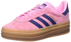 PRICES MAY VARY. Rubber sole Adidas Gazelle Bold, Gymnastics Shoes, Gazelle Bold, Bold Shoes, Adidas Sneakers Women, Adidas Shoes Women, Adidas Originals Mens, Shoes Pink, Adidas Gazelle Sneaker