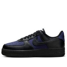 (WMNS) Nike Air Force 1 Low 07 LX 'Black Indigo' DZ2708-500 Nike Air Force 1 Black Sporty Sneakers, Black Nike Air Force 1 Sporty Style, Black Nike Air Force 1 Fade-resistant For Streetwear, Nike Air Force 1 Black Lace-up For Sports, Black Nike Air Force 1 Lace-up Sports Shoes, Black Nike Air Force 1 Lace-up For Sports, Nike Air Force 1 Black Synthetic For Sports, Black Nike Air Force 1 Casual Fade-resistant, Black Nike Air Force 1 Synthetic For Streetwear