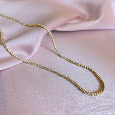 925 gold vermeil - Hypoallergenic - Lead + Nickel free 2mm Gold vermeil AAA cubic zirconia tennis chain choker. Measures: 13 inches with 4 inch extender. Doubles as a wrap bracelet! Can be worn as a choker or as a shorter chain up to 16 inches. Free shipping on all U.S orders. Gold Plated Tennis Necklace - Perfect Gift, Gold Clavicle Chain Tennis Necklace For Gift, Gold Tennis Necklace With Rhinestones, Gold Tennis Necklace With Rhinestones And Cubic Zirconia, Elegant Gold Tennis Necklace Choker, Gold Cubic Zirconia Tennis Necklace Gift, Minimalist Cubic Zirconia Tennis Necklace As Gift, Gold Tennis Necklace With Delicate Chain As Gift, Gold Tennis Choker Necklace As Gift