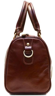 Floto Full Grain Leather Boston Bag Handbag Duck Canvas, Boston Bag, Full Grain Leather, Sling Backpack, Tuscany, South Carolina, Calf Skin, Leather Handbags, Bags Handbags