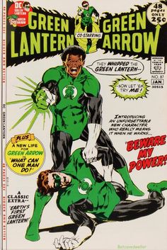 green lanterner and arrow comic cover