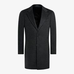 An enduring
  classic no closet is complete without, this dark grey Vicenza overcoat
  elegantly complements any look and occasion thanks to its classic tailoring
  and features. Navy Overcoat, Grey Overcoat, Classic Tailoring, No Closet, Wool Fabric, Fashion Advice, Dark Grey, Free Delivery, Pure Products