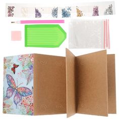 the contents of a craft kit are shown